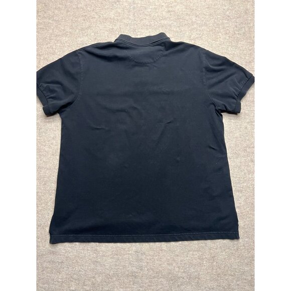 Chaps Stretch Black 2 Button Short Sleeve Polo Shirt Men's XL - Picture 6 of 8